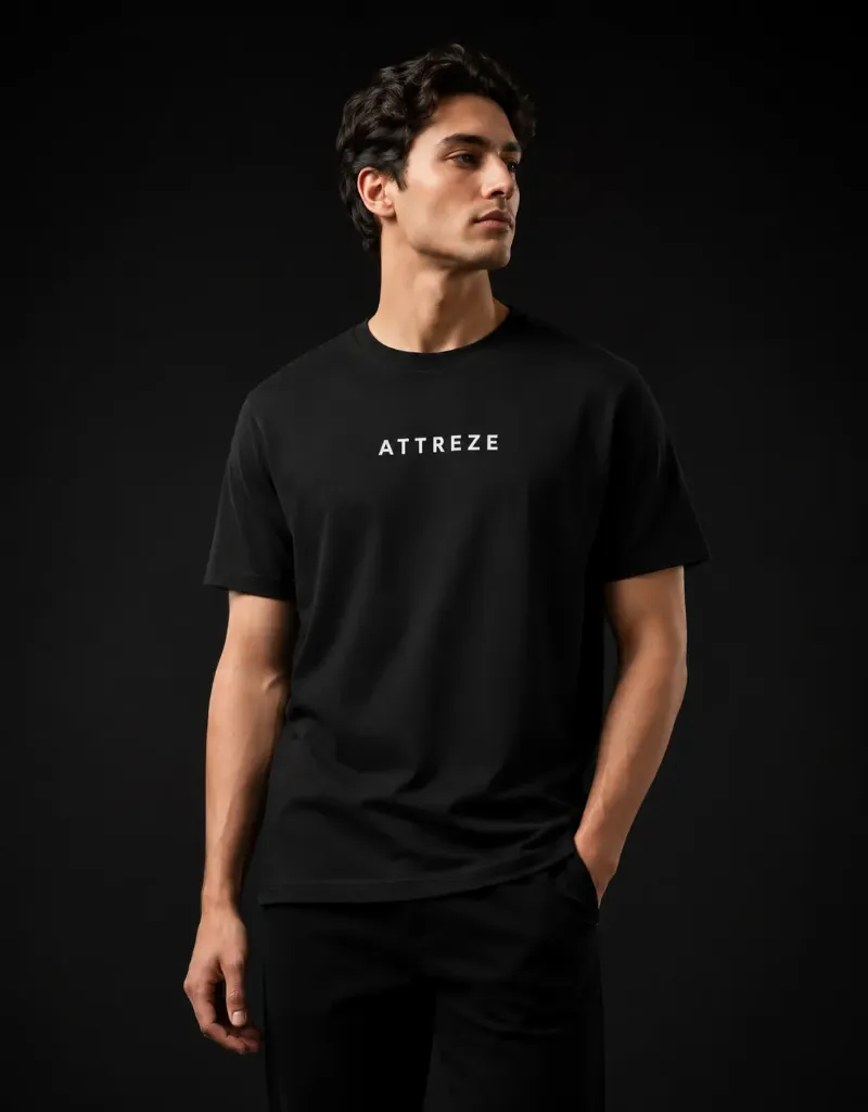 Black Classic Crew T-Shirt (XS)